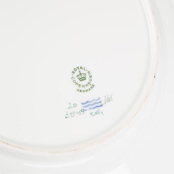 Vintage Royal Copenhagen 24 PCs Flora Danica set. - Picture 7 of 8